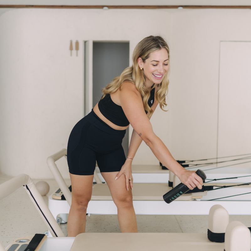 pilates reformer bed spray