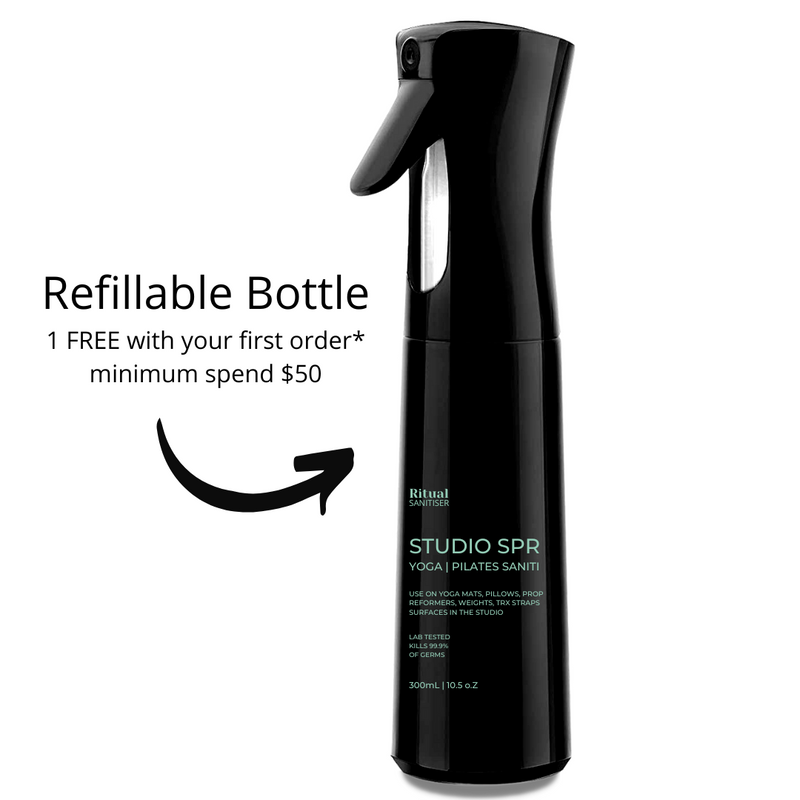 pilates studio spray